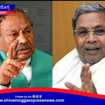 ಸಿದ್ದರಾಮಯ್ಯ ಹುಚ್ಚು ದೊರೆ ಆಗಿದ್ದಾರೆ ! ಗಲಾಟೆ, ದೊಂಬಿ, ಕೊಲೆಗಳಾದರೆ ಸಿಎಂ ಸಿದ್ದರಾಮಯ್ಯ ಕಾರಣ: ಕೆ.ಎಸ್ ಈಶ್ವರಪ್ಪ !