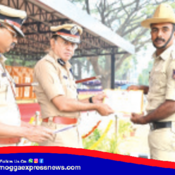 ಶಿವಮೊಗ್ಗದಲ್ಲಿ ಪೊಲೀಸ್ ಹೈ ಅಲರ್ಟ್ : ರೌಡಿ ಶೀಟರ್‌ಗಳ ವಿರುದ್ಧ ಮುಲಾಜಿಲ್ಲದೇ ಕಠಿಣ ಕ್ರಮ ಕೈಗೊಳ್ಳಿ: ಎಡಿಜಿಪಿ ಹಿತೇಂದ್ರ ಸೂಚನೆ 