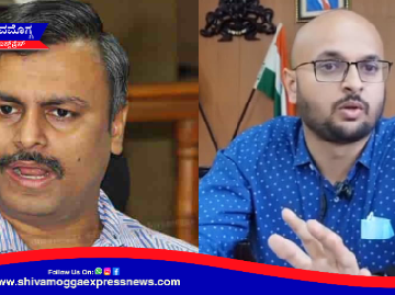 BIG NEWS  : ಶಿವಮೊಗ್ಗ ಜಿಲ್ಲಾಧಿಕಾರಿ ಡಾ. ಆರ್ ಸೇಲ್ವಮಣಿ ವರ್ಗಾವಣೆ ! ನೂತನ ಡಿಸಿಯಾಗಿ ಗುರುದತ್ತ ಹೆಗಡೆ !
