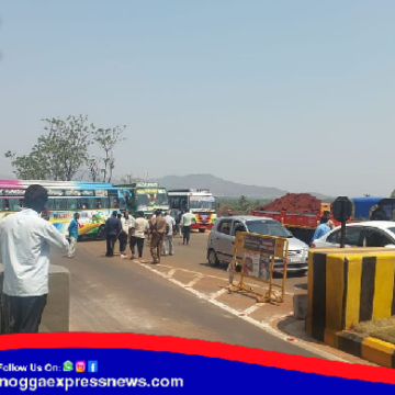 ಮಲೆನಾಡಿಗರಿಗೆ ತಟ್ಟಿದ  ಟೋಲ್ ಬಿಸಿ ! ಬಸ್ ಅಡ್ಡ ನಿಲ್ಲಿಸಿ ಪ್ರತಿಭಟನೆ !