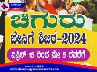 ರಿದಂ ಡ್ಯಾನ್ಸ್ ಇನ್ಸ್ಟಿಟ್ಯೂಟ್ ವತಿಯಿಂದ – ಚಿಗುರು ಬೇಸಿಗೆ ಶಿಬಿರ 2024