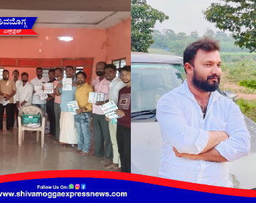 ಬ್ಲಾಕ್ ಕಾಂಗ್ರೆಸ್ ಅಧ್ಯಕ್ಷರಾಗಿ ಮಂಜುನಾಥ್ ನೇಮಕ.
