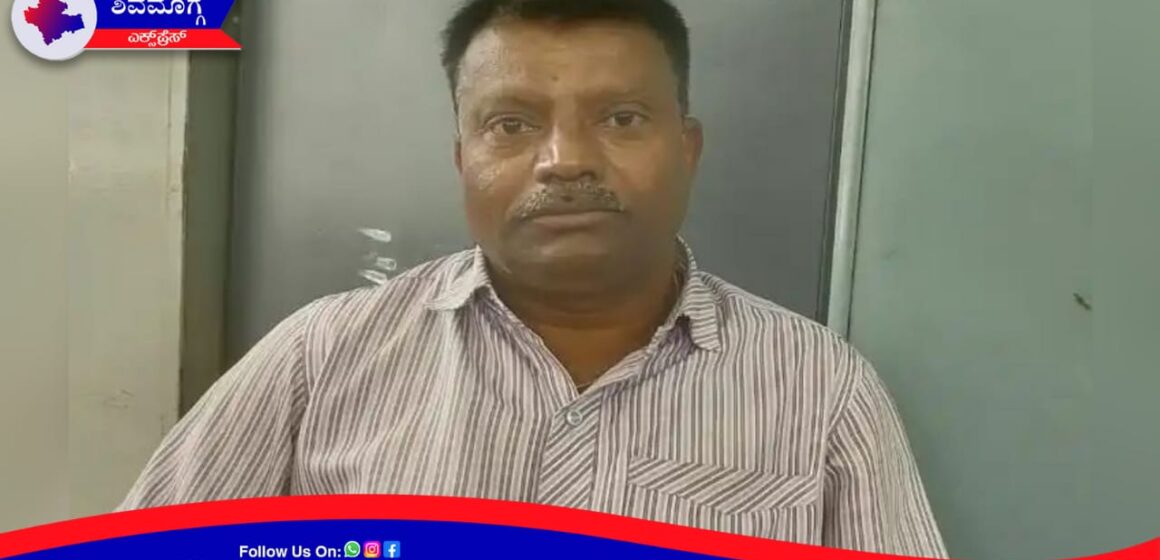 ಲಂಚ ಸ್ವೀಕರಿಸುತ್ತಿದ್ದಾಗಲೇ ರೆಡ್ ಹ್ಯಾಂಡ್ ಆಗಿ ಲೋಕಾಯುಕ್ತ ಬಲೆಗೆ ಬಿದ್ದ  ತಾಲೂಕು ಕಚೇರಿ ನೌಕರ !