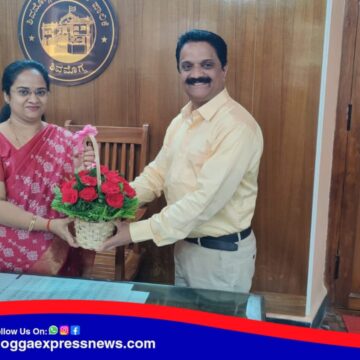 ಶಿವಮೊಗ್ಗ ಮಹಾನಗರ ಪಾಲಿಕೆ ನೂತನ ಆಯುಕ್ತರಾಗಿ ಕವಿತಾ ಯೋಗಪ್ಪನವರ್ ಅಧಿಕಾರ ಸ್ವೀಕಾರ!