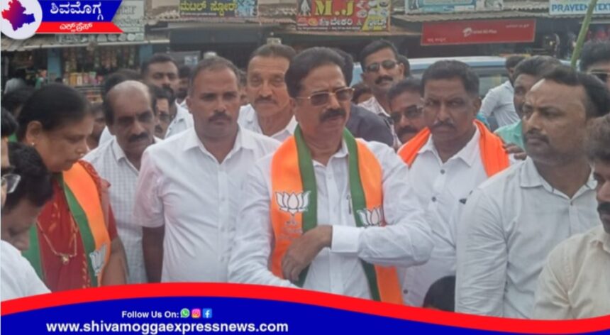 ಶಿವಮೊಗ್ಗದಲ್ಲಿ ಅರಳಿದ ಕಮಲ..ಆನಂದಪುರದಲ್ಲಿ ಸಂಭ್ರಮದ ಆಚರಣೆ.