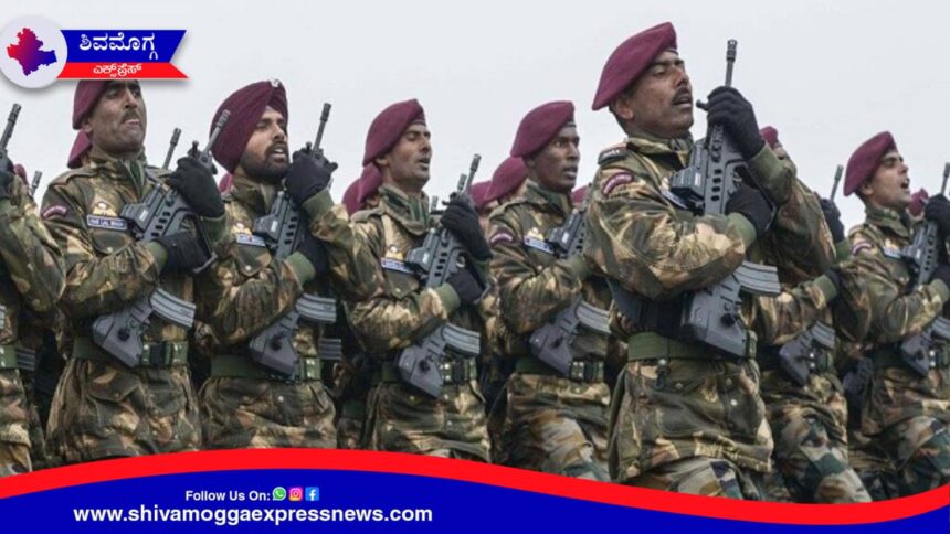 ಶಿವಮೊಗ್ಗ  : ಸೇನೆಗೆ ಸೇರ ಬಯಸುವವರಿಗೆ ಅಗ್ನಿವೀರ್ ಪರೀಕ್ಷೆಗೆ ಅರ್ಜಿ ಆಹ್ವಾನ