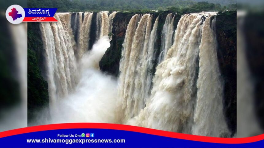 ಕಣ್ಮನ ಸೆಳೆಯುತ್ತಿದೆ ವಿಶ್ವ ವಿಖ್ಯಾತ ಜೋಗ ಜಲಪಾತ !  ಜೋಗದ ಸೌಂದರ್ಯಕ್ಕೆ ಮನಸೋತ ಪ್ರವಾಸಿಗರು !