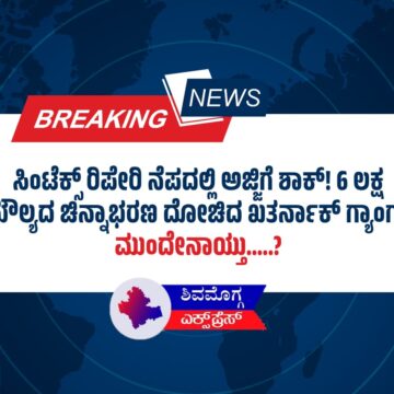 ಸಿಂಟೆಕ್ಸ್ ರಿಪೇರಿ ನೆಪದಲ್ಲಿ ಅಜ್ಜಿಗೆ ಶಾಕ್! 6 ಲಕ್ಷ ಮೌಲ್ಯದ ಚಿನ್ನಾಭರಣ ದೋಚಿದ ಖತರ್ನಾಕ್ ಗ್ಯಾಂಗ್, ಮುಂದೇನಾಯ್ತು…?